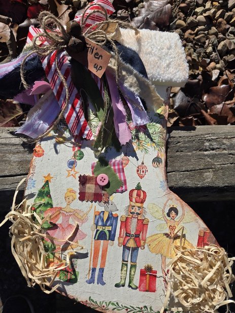 Fill'er up stocking hanger