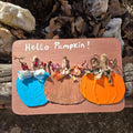 Hello Pumpkin shelve leaner