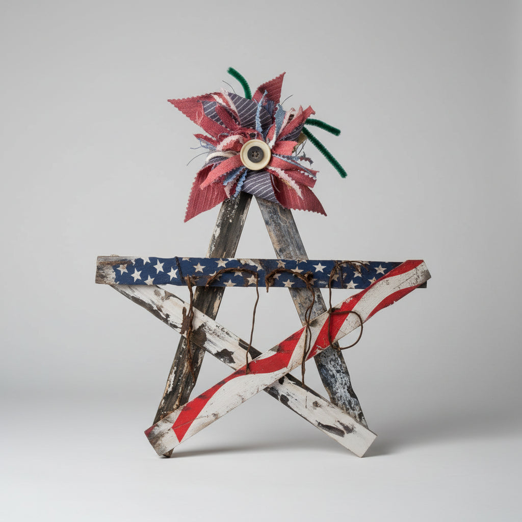 Flag Star 1776 hanger